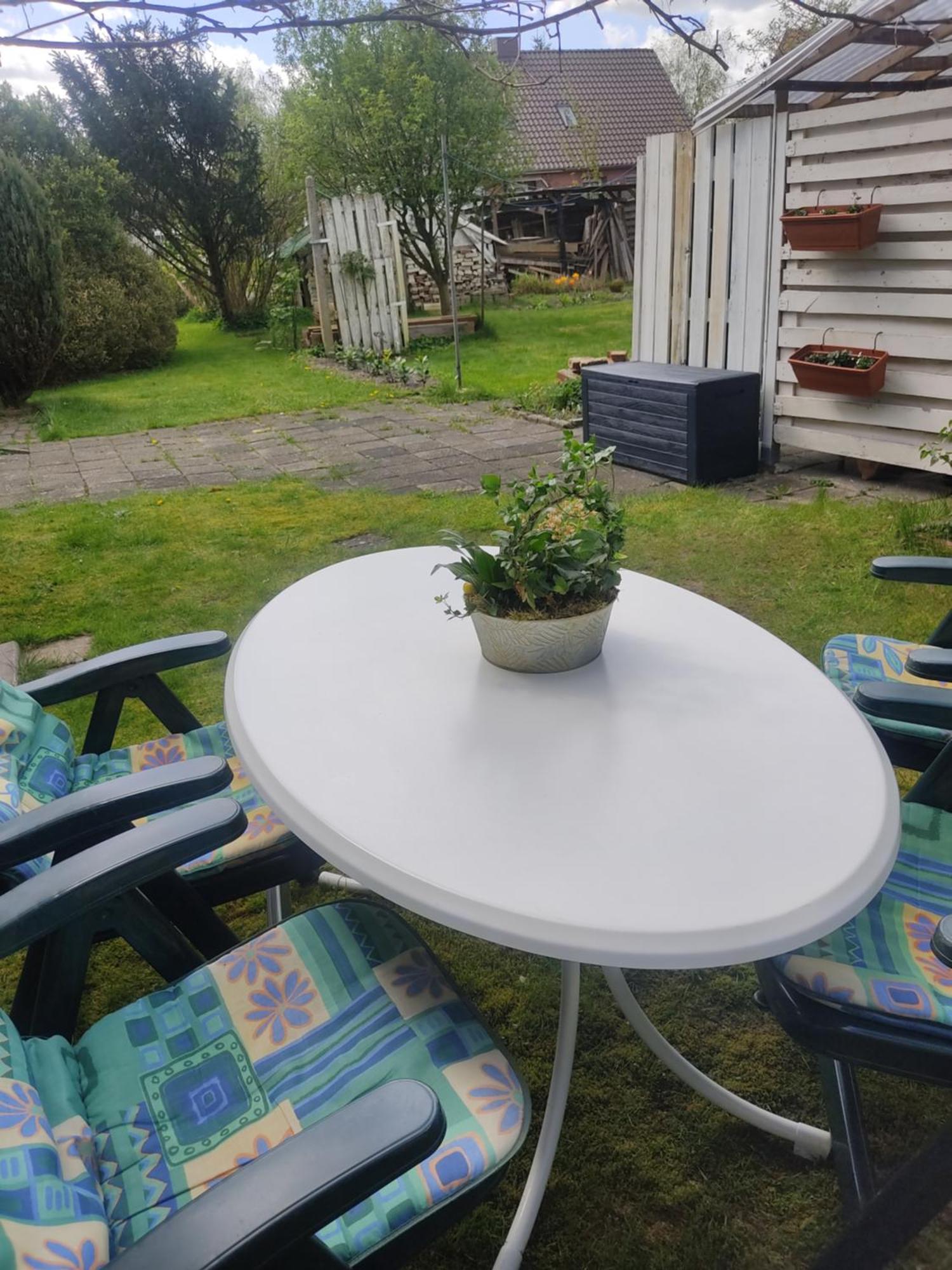 Ferienwohnung Haus Papenburg Garten Parkplatz Nordsee Buitenkant foto