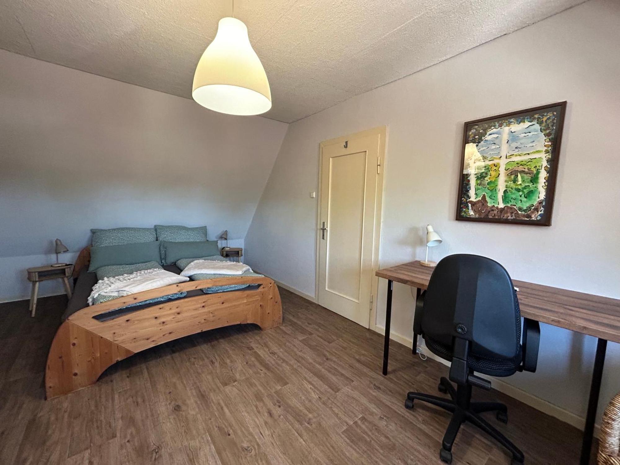 Ferienwohnung Haus Papenburg Garten Parkplatz Nordsee Buitenkant foto