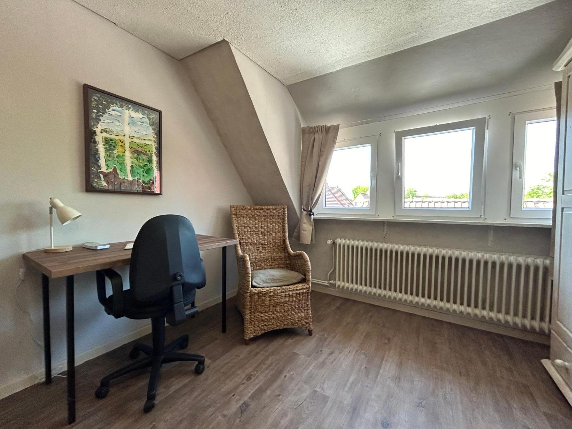 Ferienwohnung Haus Papenburg Garten Parkplatz Nordsee Buitenkant foto